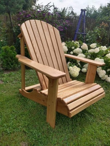Zdjęcie oferty: Drewniany fotel dębowy