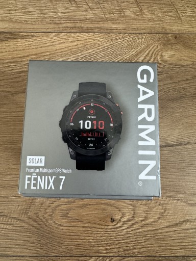 Zdjęcie oferty: Zegarek garmin fenix 7 solar 47mm black czarny 