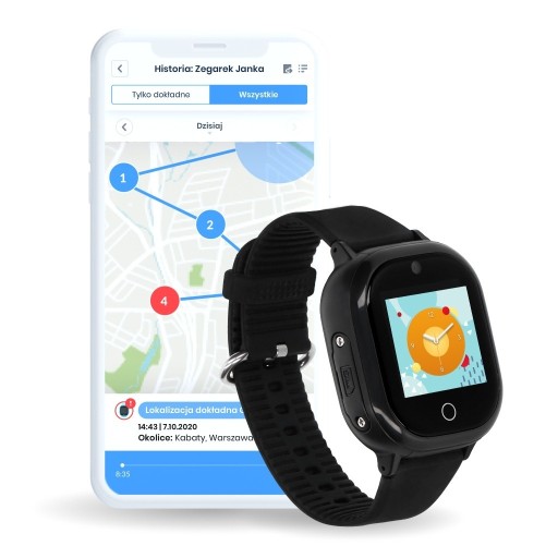 Zdjęcie oferty: Smartwatch Locon Watch GJD.06R (czarny)