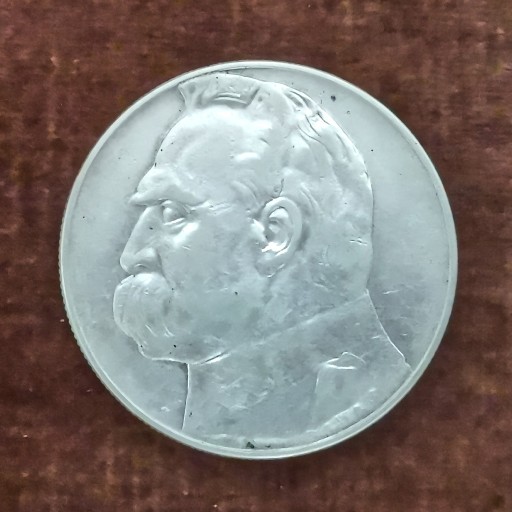Zdjęcie oferty: Srebrna moneta - Piłsudski 10 zł