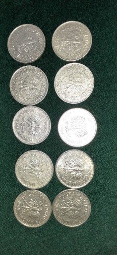 Zdjęcie oferty: Monety 1 złotowe 1984-1988