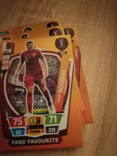 Zdjęcie oferty: Word cup qatar 2022 fan s favorite Boudiaf 327