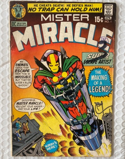 Zdjęcie oferty: Mister Miracle #1 | Kirby | 1971 | czyt. opis
