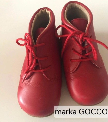 Zdjęcie oferty: Trzewiki skórzane GOCCO r.22