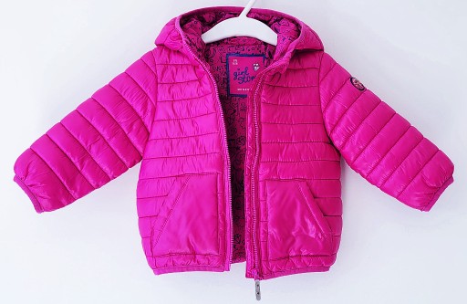 Zdjęcie oferty: Różowa przejściowa pikowana kurtka Reserved 74/80