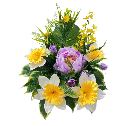 Zdjęcie oferty: Wiązanka stroik kompozycja na grób kwiat wielkanoc