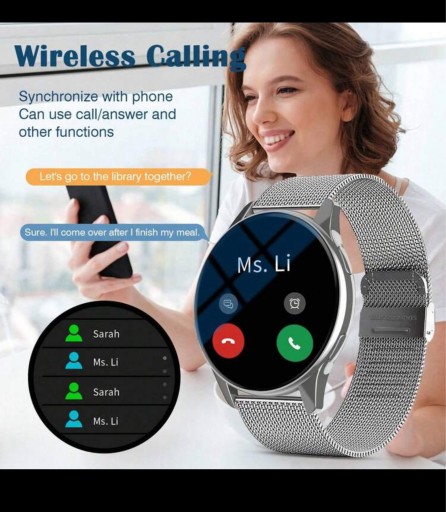 Zdjęcie oferty: Smartwatch dla mężczyzn i kobiet 