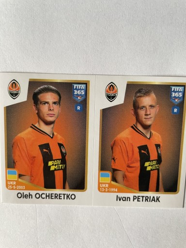 Zdjęcie oferty: FIFA PANINI 2023 Naklejki 415 a b