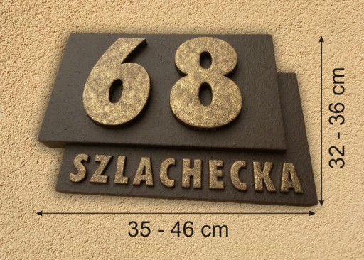 Zdjęcie oferty: tablica adresowa tabliczka numer na dom