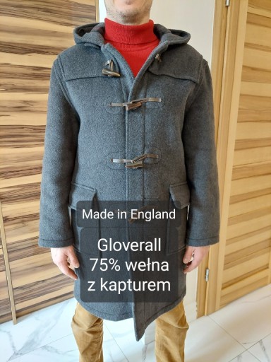 Zdjęcie oferty: Płaszcz angielski budrysówka wełna Gloverall L-XL
