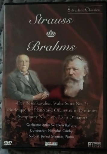 Zdjęcie oferty: Strauss Brahms film DVD