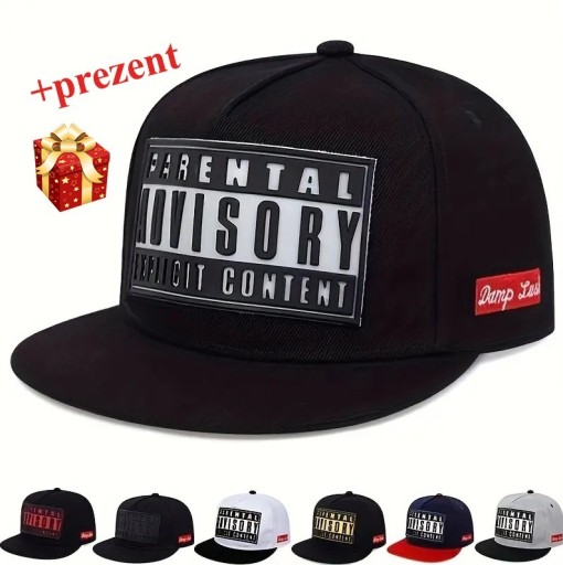 Zdjęcie oferty: Męska czapka z daszkiem ADVISORY hip-hop + PREZENT