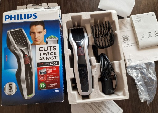 Zdjęcie oferty: Maszynka do strzyżenia Philips series 5000 HC5440