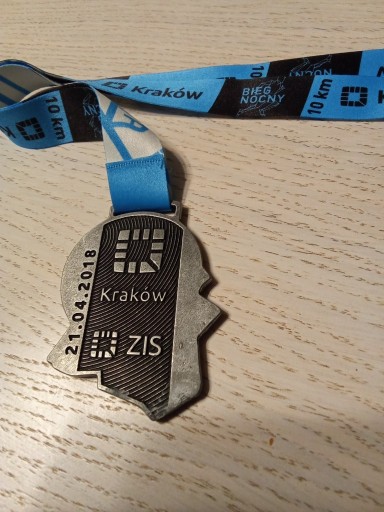 Zdjęcie oferty: Bieg Nocny przed Cracovia Maratonem medal + opaska