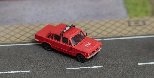 Zdjęcie oferty: Fiat 125p - Straż Pożarna - 1:87 H0