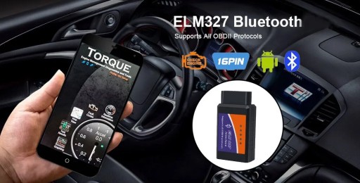 Zdjęcie oferty: Interface ELM327 OBD2 V2.1 diagnoza auto Bluetooth