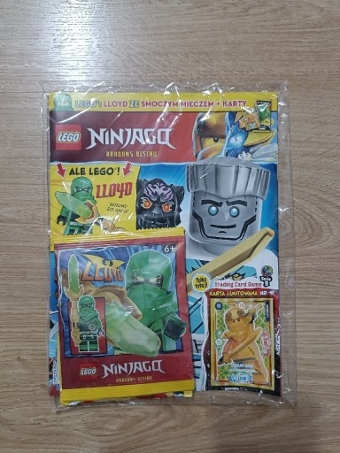 Zdjęcie oferty: LEGO Ninjago - Lloyd ze smoczym mieczem + gazetka 