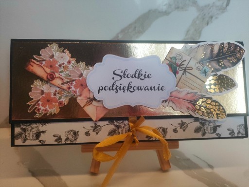 Zdjęcie oferty: Czekoladownik Pudełko na czekoladę handmade