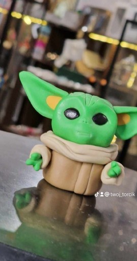 Zdjęcie oferty: Figurka na tort. Star Wars. Baby Yoda