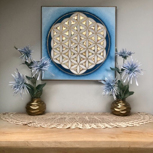 Zdjęcie oferty: Kwiat Życia, Święta Geometria, Mandala