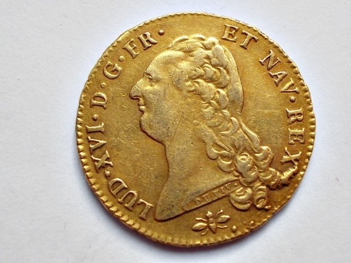 Zdjęcie oferty: Ludwik XVI, 2 Louis d'Or 1786 D