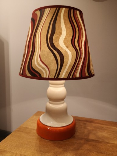 Zdjęcie oferty: Lampka lampa stolowa prl ddr rfn karolina lava