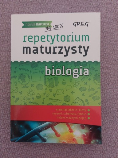 Zdjęcie oferty: Repetytorium maturzysty biologia greg