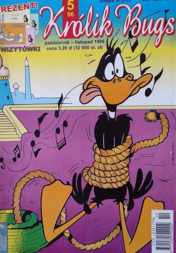Zdjęcie oferty: Komiks Królik Bugs Nr 5(październik-listopad) 1996