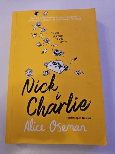 Zdjęcie oferty: NICK I CHARLIE- Alice Oseman