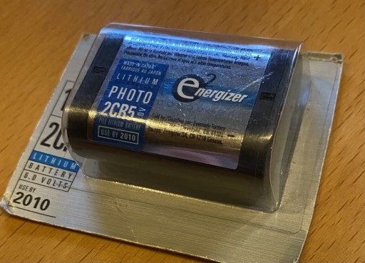 Zdjęcie oferty: Bateria do aparatu 2CR5 6V
