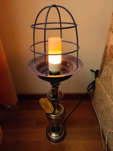 Zdjęcie oferty: lampa indyjska metalowa 