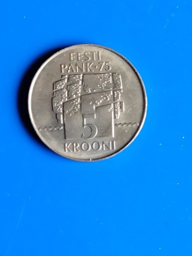 Zdjęcie oferty: Estonia 1994 5 Kroon Eesti Pank 75