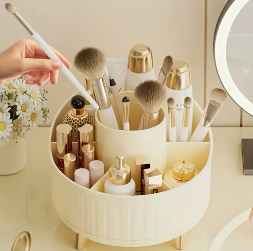 Zdjęcie oferty: Wielofunkcyjny stojak / organizer kosmetyczny - obrotowy