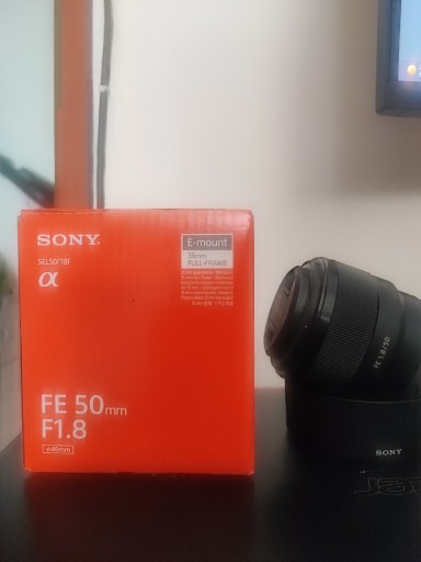 Zdjęcie oferty: Obiektyw Sony E FE 50mm F1.8