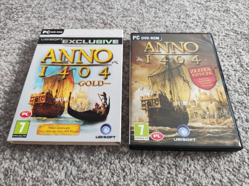 Zdjęcie oferty: Anno 1404 Gold - podstawka + dodatek Wenecja