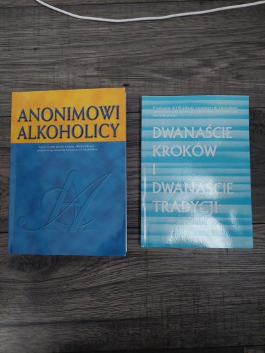 Zdjęcie oferty: Anonimowi Alkoholicy AA+12 kroków+12 tradycji 