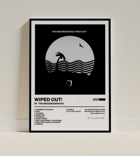 Zdjęcie oferty: Plakat The Neighbourhood Wiped Out! A4