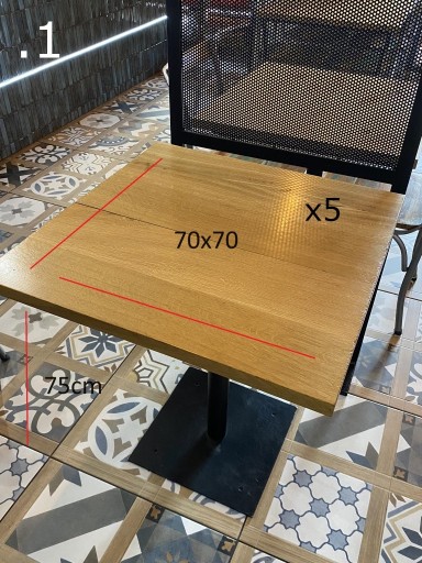 Zdjęcie oferty: Stół z blatem dębowym