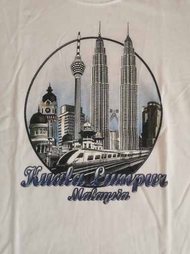 Zdjęcie oferty: T-shirt, koszulka Kuala Lumpur  rozm. L