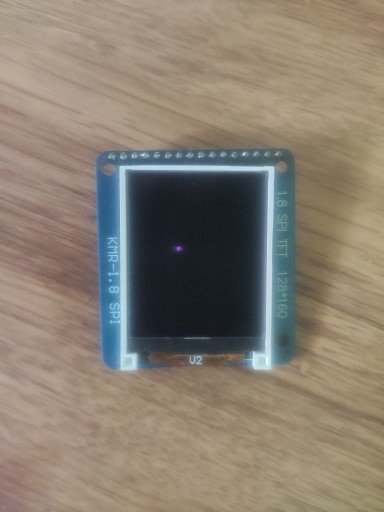 Zdjęcie oferty: Wyświetlacz SPI 1.8", 128x160 px, karta SD arduino