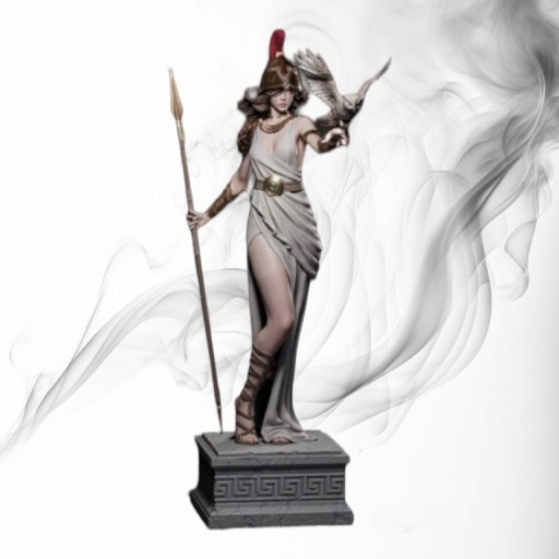 Zdjęcie oferty: Figurka druk 3D żywica " Athena "- 120 mm