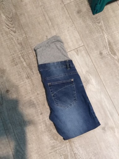 Zdjęcie oferty: Jeansy spodnie ciążowe XS 34