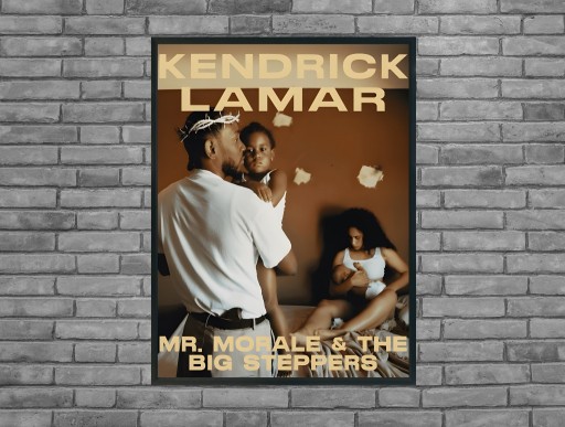 Zdjęcie oferty: Plakat kendrick lamar mr morale 