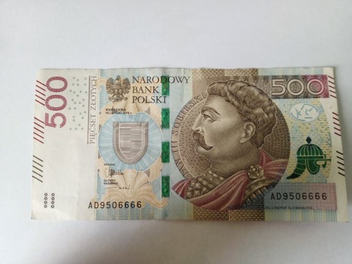 Zdjęcie oferty: Banknot 500 zł
