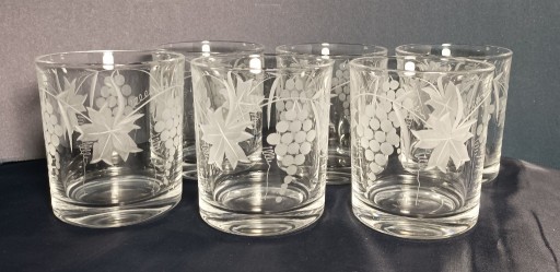 Zdjęcie oferty: Zestaw kryształowe szklanki do whisky z grawerem