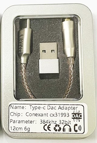 Zdjęcie oferty: Conexant CX31993 DAC wzmacniacz słuchawkowy USB-C 