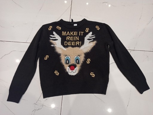 Zdjęcie oferty: Sweter świąteczny H&M rozm 152/158