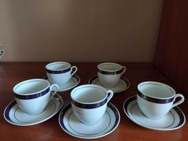 Zdjęcie oferty: Serwis kawowy z porcelany Silesia na 12 osób. 