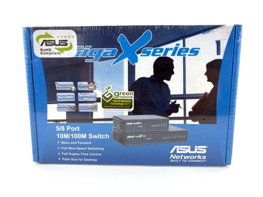 Zdjęcie oferty: ASUS GigaX 1005 5-Portowy / Switch 5-Port Fast Ethernet