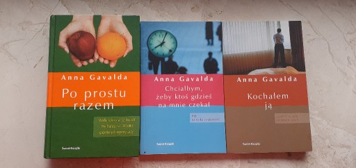 Zdjęcie oferty: Anna Gavalda Po prostu razem, Kochałem ją...3 szt